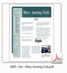 January 2010 Newsletter